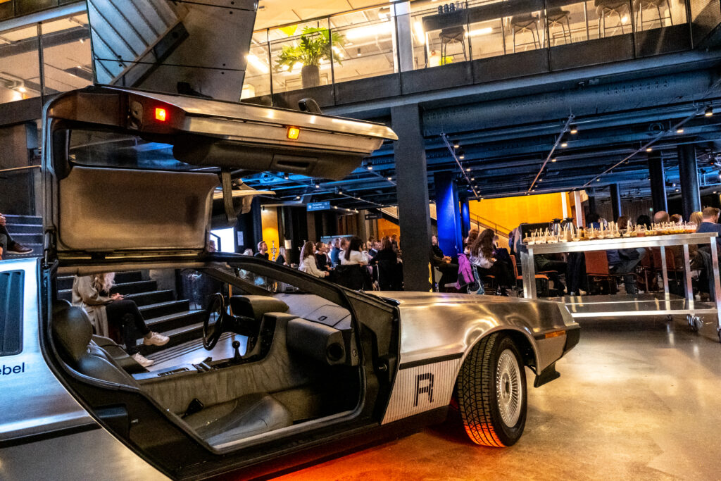 Bil på Rebel EXPO - DeLorean