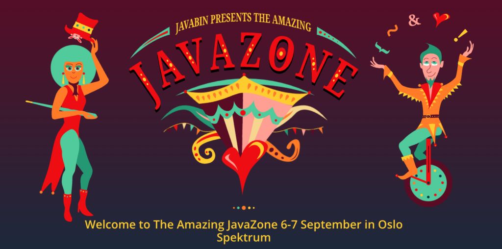 JavaZone 2023 - sirkus-tema